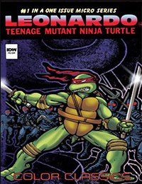 Teenage Mutant Ninja Turtles Color Classics: Leonardo Micro-Series